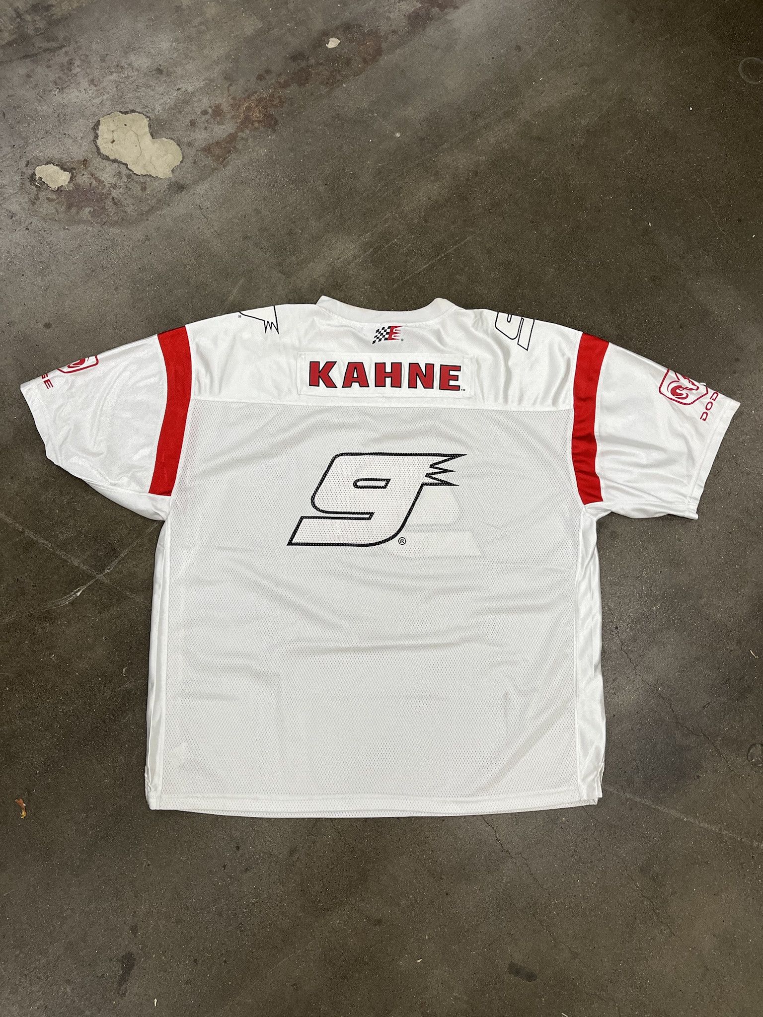 NASCAR Vintage 90s Casey Khane #9 NASCAR Racing Jersey Size XXL Size US XXL / EU 58 / 5 - 4 Thumbnail