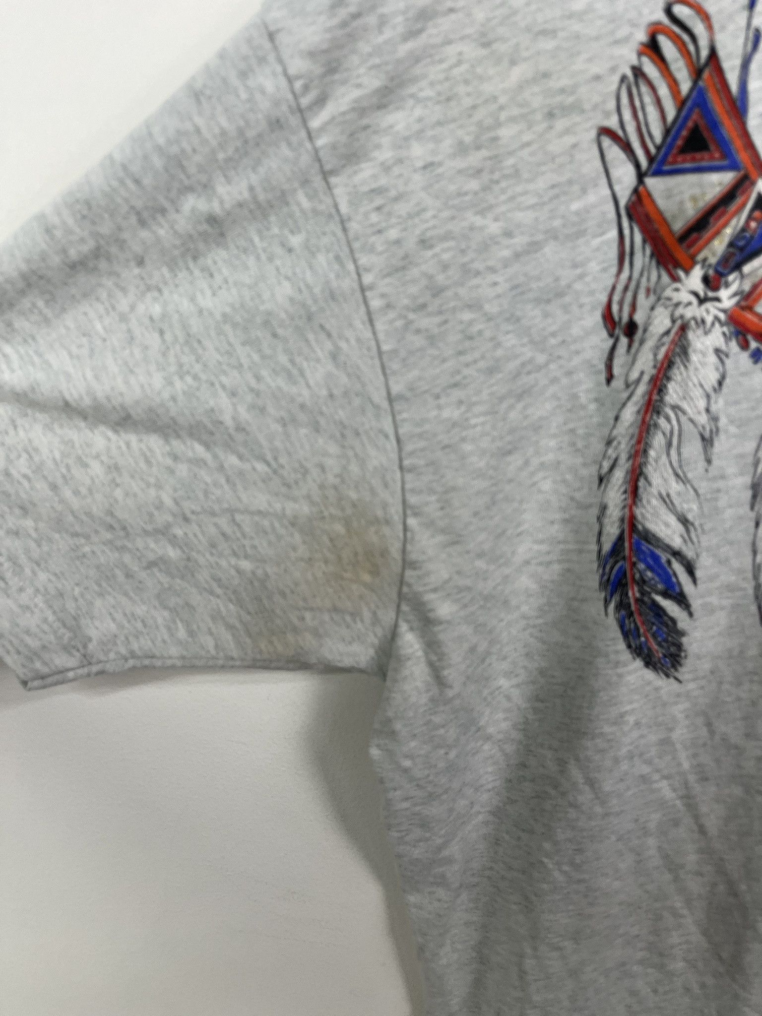 Vintage Vintage 80s Native Necklace Single Stitch Art T Shirt Size XL Size US XL / EU 56 / 4 - 2 Thumbnail