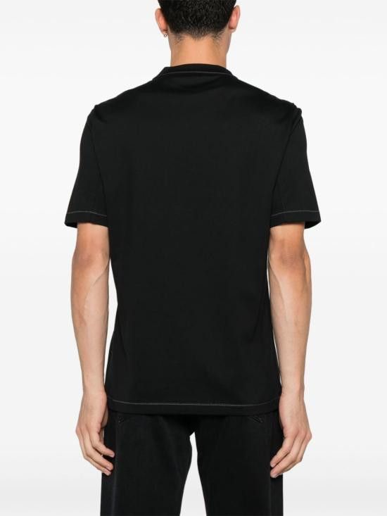 Brunello Cucinelli BRUNELLO CUCINELLI Men T-Shirts M0B131328G CG938 Black Size US L / EU 52-54 / 3 - 3 Thumbnail