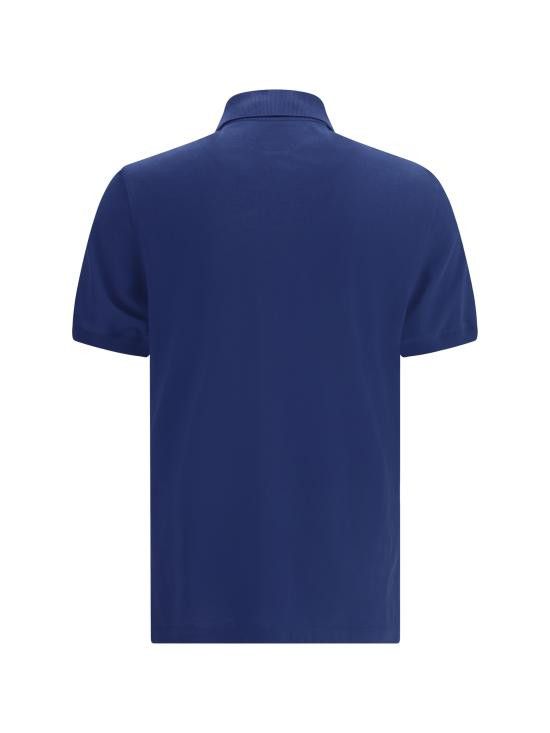 Brunello Cucinelli BRUNELLO CUCINELLI Men Polo Shirts ME8548770 CFL46 Blue Size US S / EU 44-46 / 1 - 2 Thumbnail