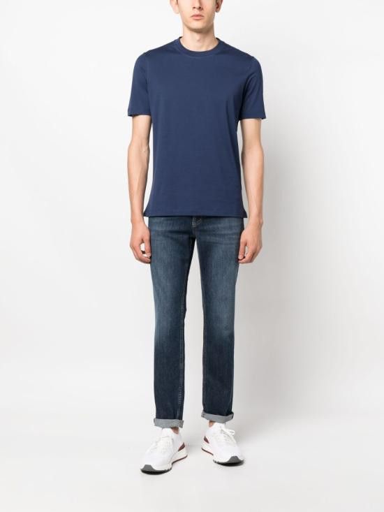 Brunello Cucinelli BRUNELLO CUCINELLI Men Denim Pants M283PD3210 C1468 Blue Size US 44 / EU 60 - 5 Thumbnail