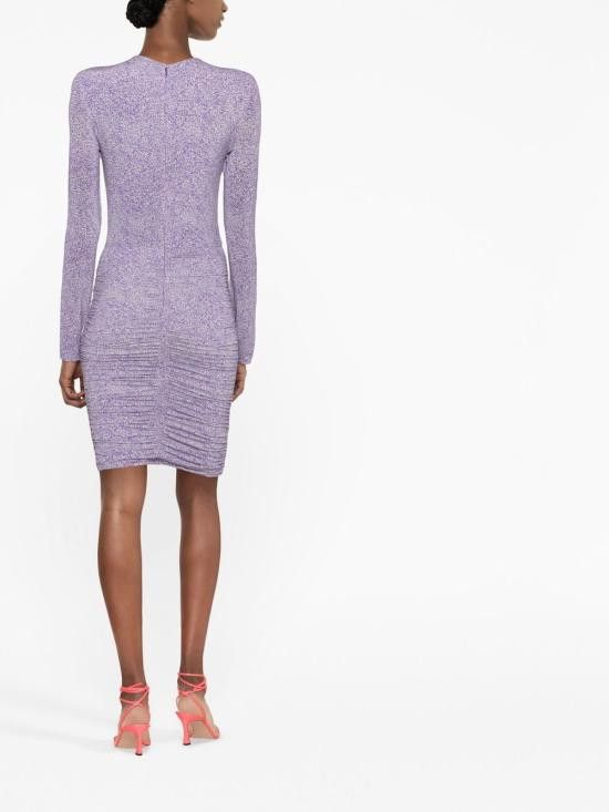 Isabel Marant ISABEL MARANT Women Short Skirts RO0076FA A1K32I JANAUTVI Purple Size S / US 4 / IT 40 - 3 Thumbnail