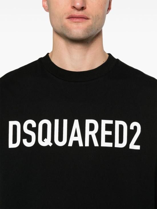 Dsquared2 DSQUARED2 Men T-Shirts S74GD1197 D20004900 Black Size US M / EU 48-50 / 2 - 3 Thumbnail