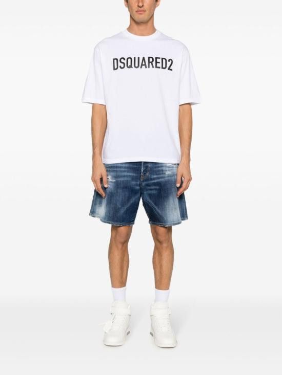 Dsquared2 DSQUARED2 Men T-Shirts S74GD1197 D20004100 White Size US M / EU 48-50 / 2 - 4 Thumbnail