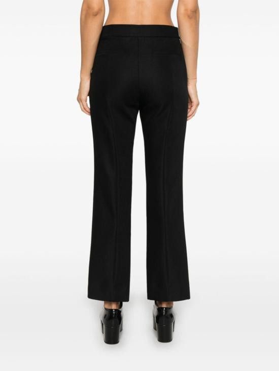 Gucci GUCCI Women Straight Pants 800108 ZARRR1000 Black Size 28" / US 6 / IT 42 - 5 Thumbnail