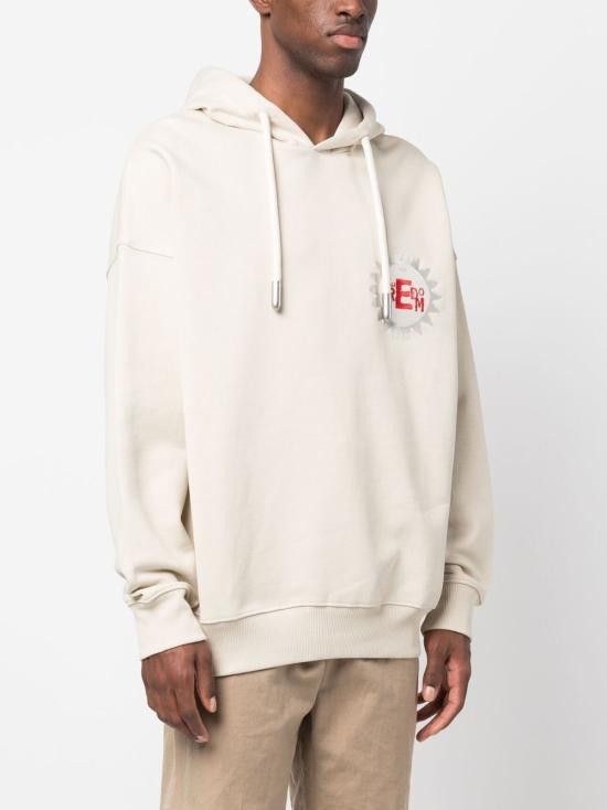 Emporio Armani EMPORIO ARMANI Women Hoodies 3R1M6I 1JSFZ0136 White Size S / US 4 / IT 40 - 2 Thumbnail