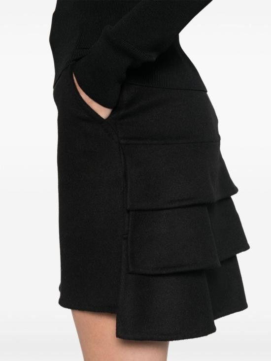 Max Mara MAX MARA Women Mid Skirts 21106023600 006 Black Size 27" / US 4 / IT 40 - 3 Thumbnail