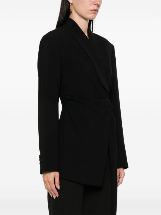 Max Mara MAX MARA Women Jackets 21046074600 003 Black Size S / US 4 / IT 40 - 5 Thumbnail
