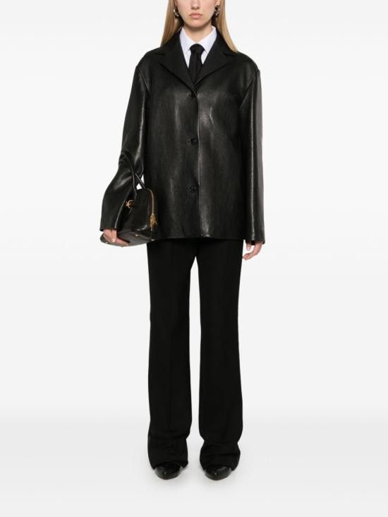 Max Mara MAX MARA Women Straight Pants 21136034600 002 Black Size 30" / US 8 / IT 44 - 5 Thumbnail