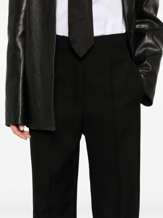 Max Mara MAX MARA Women Straight Pants 21136034600 002 Black Size 30" / US 8 / IT 44 - 2 Thumbnail
