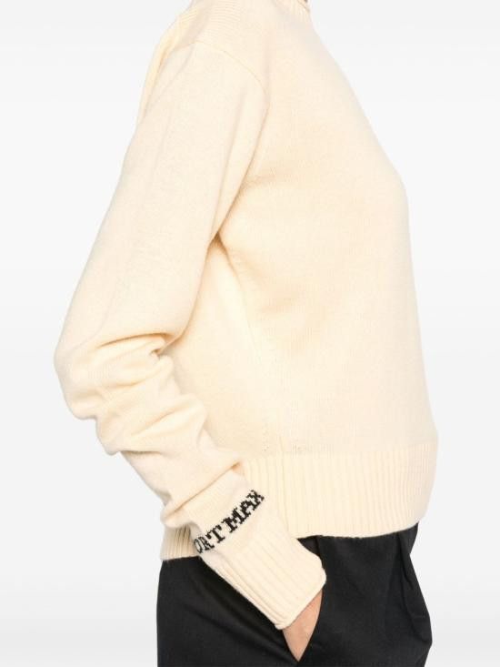 Sportmax SPORTMAX Women Sweater 22366022600 001 Yellow Size L / US 10 / IT 46 - 3 Thumbnail