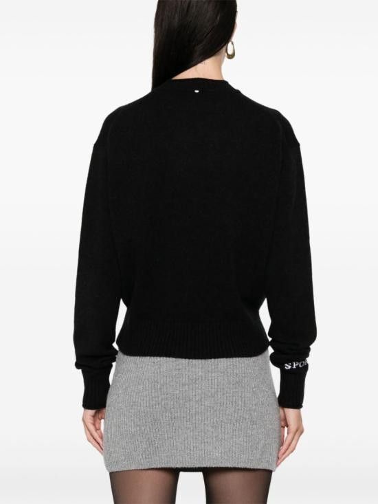 Sportmax SPORTMAX Women Sweater 22366022600 015 Black Size S / US 4 / IT 40 - 5 Thumbnail