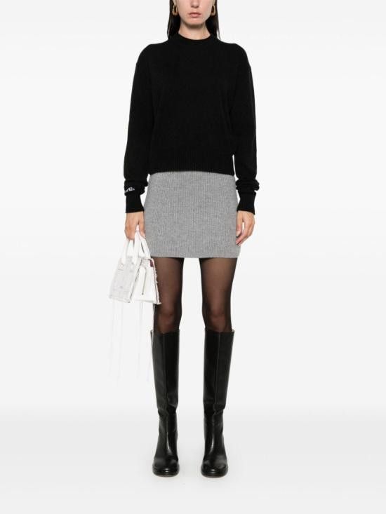 Sportmax SPORTMAX Women Sweater 22366022600 015 Black Size S / US 4 / IT 40 - 2 Thumbnail