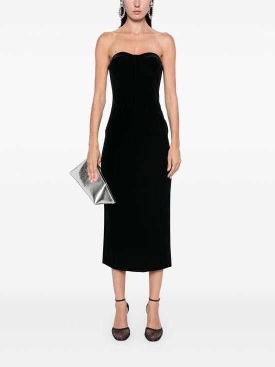 Sportmax SPORTMAX Women Long Skirts 22626053600 001 Black Size XS / US 0-2 / IT 36-38 - 4 Thumbnail