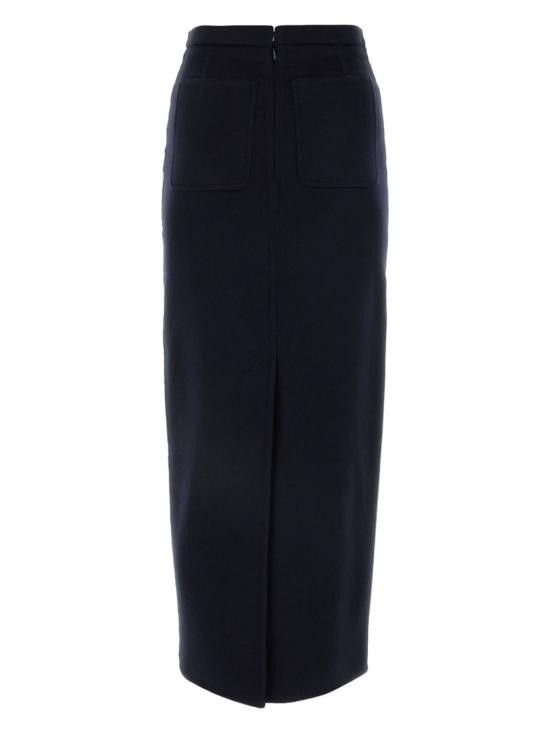 Max Mara MAX MARA Women Mid Skirts 21106073600 005 Blue Size 28" / US 6 / IT 42 - 2 Thumbnail