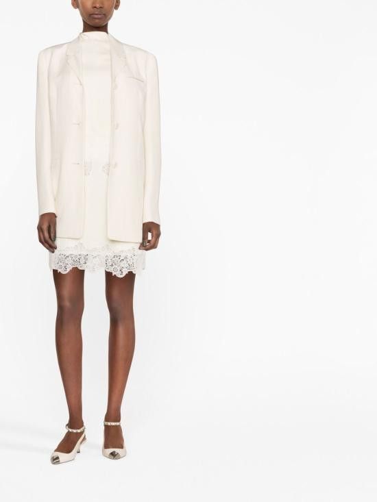 Chloe CHLOE Women Mid Skirts CHC23SJU61 083112 White Size 28" / US 6 / IT 42 - 4 Thumbnail