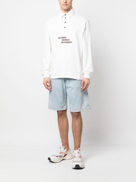 Palmes PALMES Men Long Tops ACADEMY OFFWHITE White Size US M / EU 48-50 / 2 - 2 Thumbnail