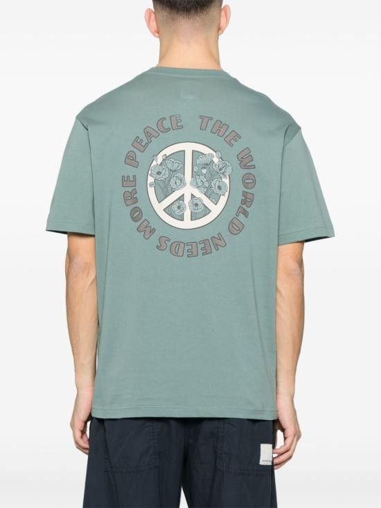 Emporio Armani EMPORIO ARMANI Men T-Shirts EM001717 AF14836F9049 Green Size US M / EU 48-50 / 2 - 2 Thumbnail