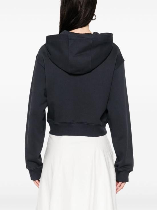 Emporio Armani EMPORIO ARMANI Women Hoodies EW001377 AF12896UB109 Blue Size M / US 6-8 / IT 42-44 - 4 Thumbnail