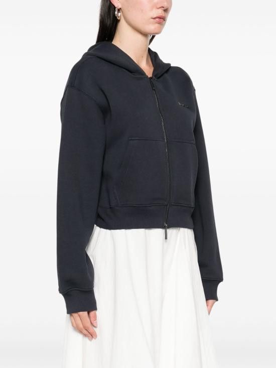 Emporio Armani EMPORIO ARMANI Women Hoodies EW001377 AF12896UB109 Blue Size M / US 6-8 / IT 42-44 - 5 Thumbnail