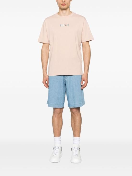 Emporio Armani EMPORIO ARMANI Men T-Shirts EM001717 AF14836F4033 Beige Size US L / EU 52-54 / 3 - 3 Thumbnail