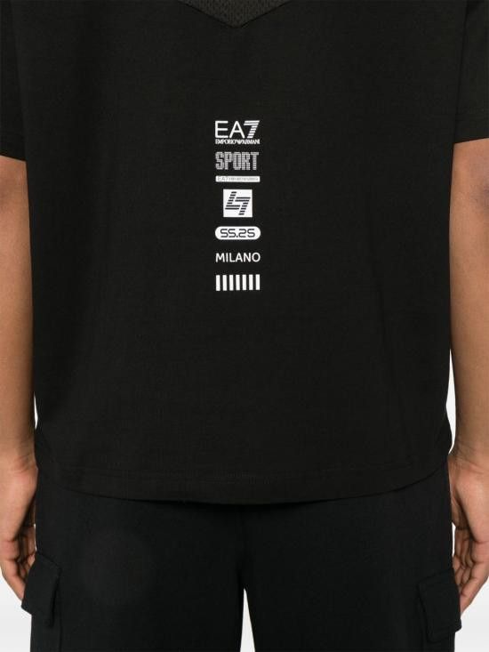 Emporio Armani EMPORIO ARMANI Men T-Shirts 7M000323 AF12874UC001 Black Size US XL / EU 56 / 4 - 3 Thumbnail