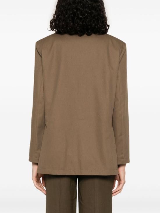 Emporio Armani EMPORIO ARMANI Women Jackets EW001340 AF13226U6192 Brown Size XS / US 0-2 / IT 36-38 - 4 Thumbnail