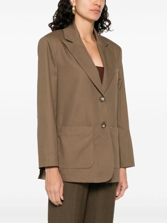 Emporio Armani EMPORIO ARMANI Women Jackets EW001340 AF13226U6192 Brown Size XS / US 0-2 / IT 36-38 - 2 Thumbnail