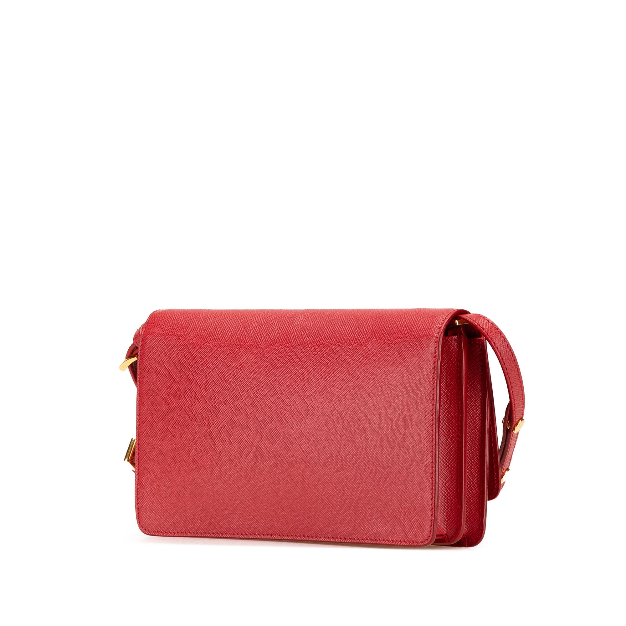 Prada Prada Saffiano Lux Bow Wallet On Strap Size ONE SIZE - 2 Thumbnail