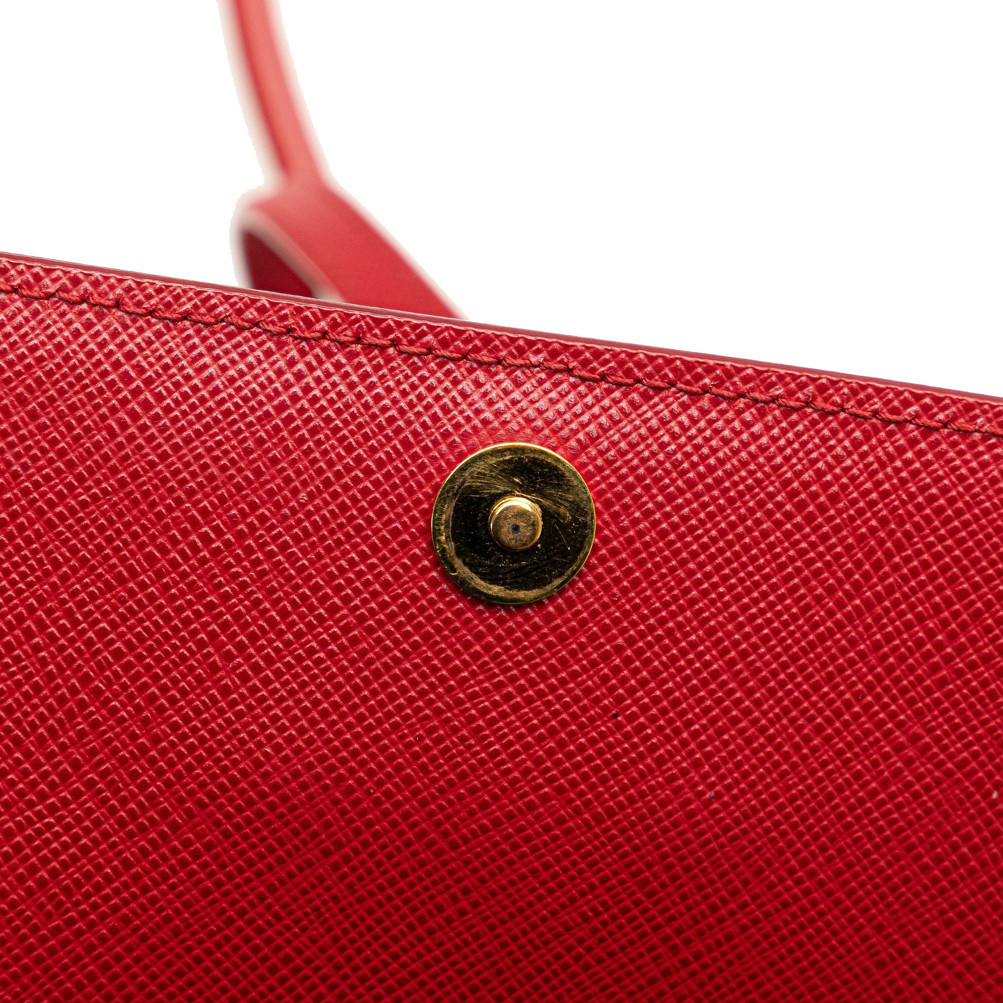 Prada Prada Saffiano Lux Bow Wallet On Strap Size ONE SIZE - 13 Thumbnail