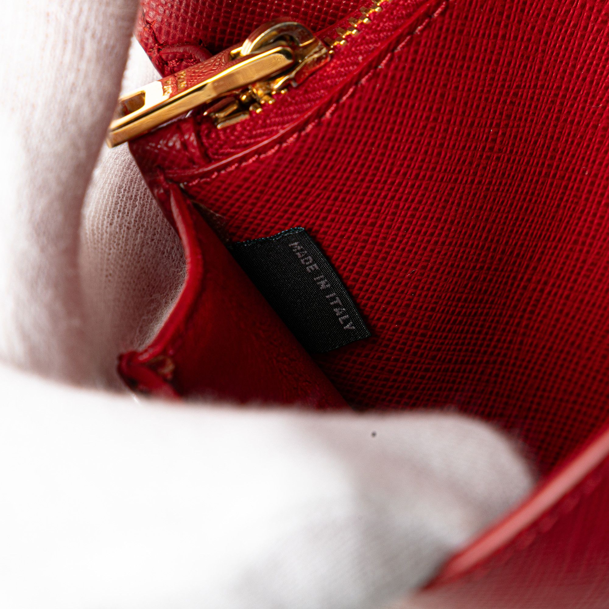Prada Prada Saffiano Lux Bow Wallet On Strap Size ONE SIZE - 7 Thumbnail