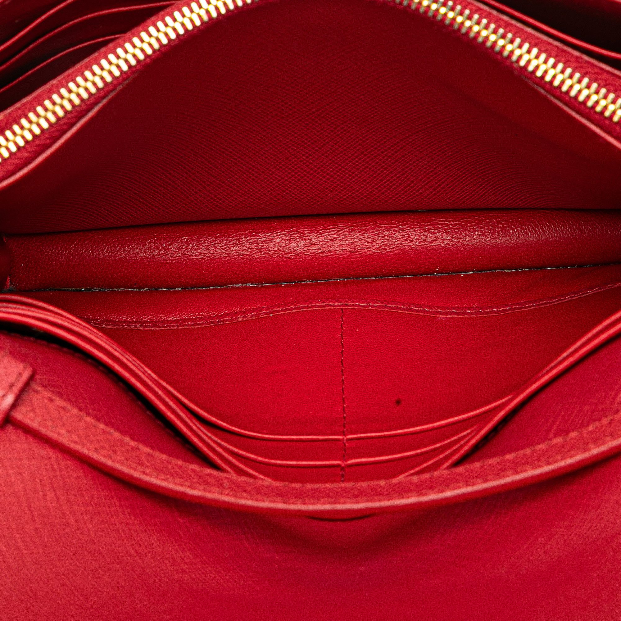 Prada Prada Saffiano Lux Bow Wallet On Strap Size ONE SIZE - 5 Thumbnail
