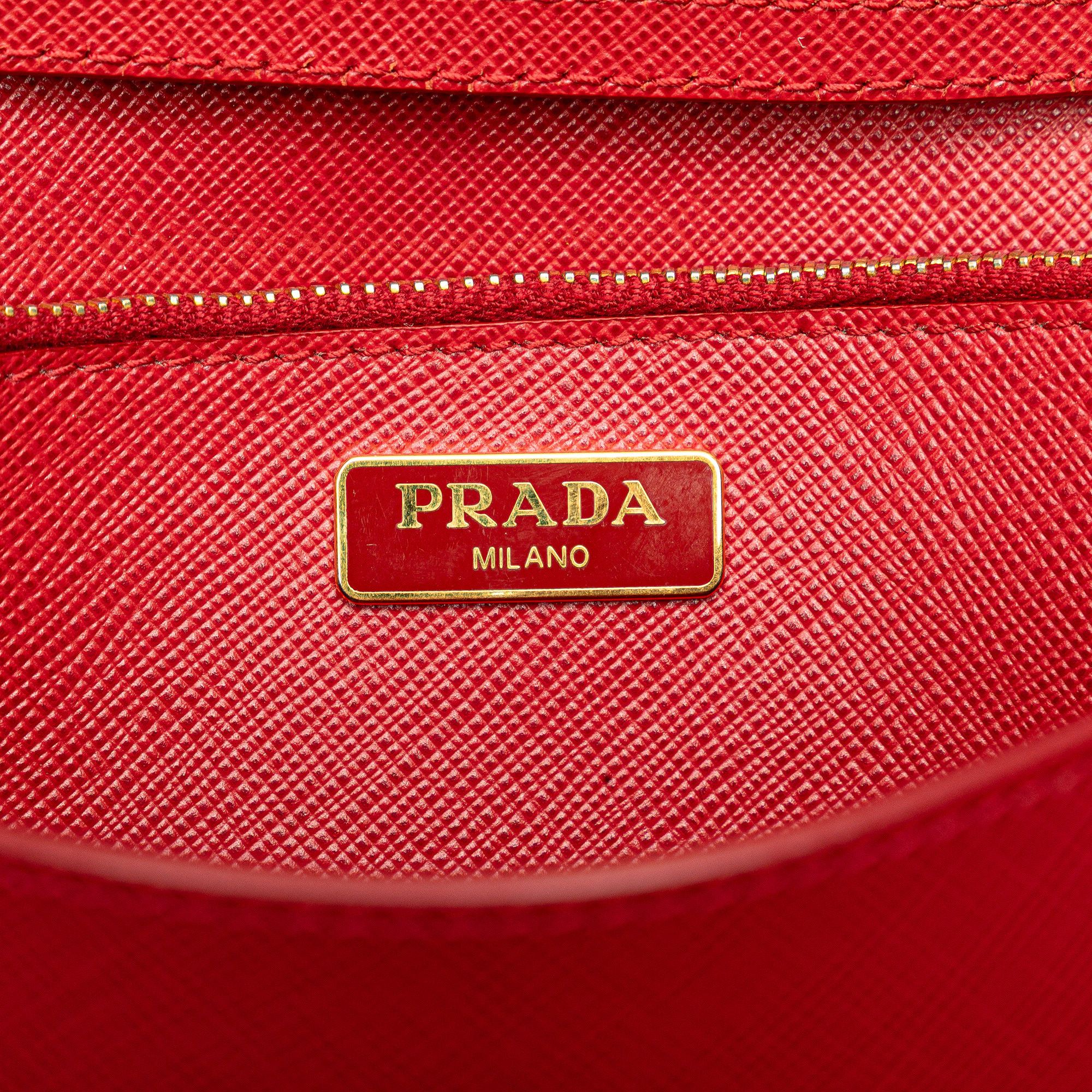 Prada Prada Saffiano Lux Bow Wallet On Strap Size ONE SIZE - 6 Thumbnail
