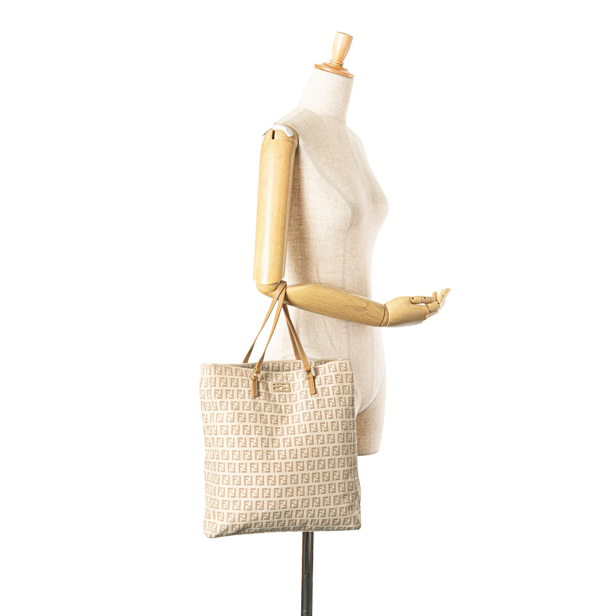 Fendi Fendi Zucchino Canvas Tote Size ONE SIZE - 10 Thumbnail