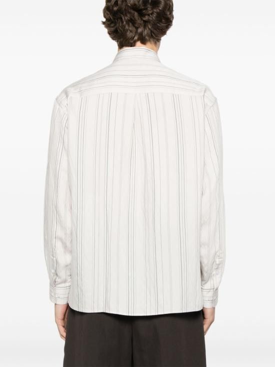 Emporio Armani EMPORIO ARMANI Men Long Tops EM001088 AF14810F0078 White Size US M / EU 48-50 / 2 - 2 Thumbnail