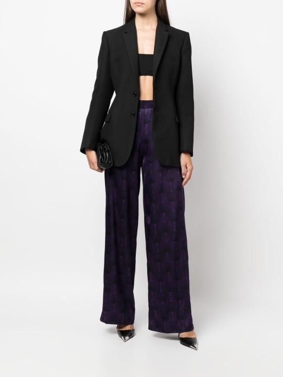 Ozwald Boateng OZWALD BOATENG Men Straight Pants 301 3962750 Purple Size US 34 / EU 50 - 6 Thumbnail