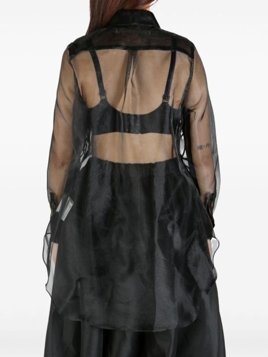 Comme des Garcons COMME DES GARCONS Women Shirts GOB016 0511 Black Size S / US 4 / IT 40 - 2 Thumbnail
