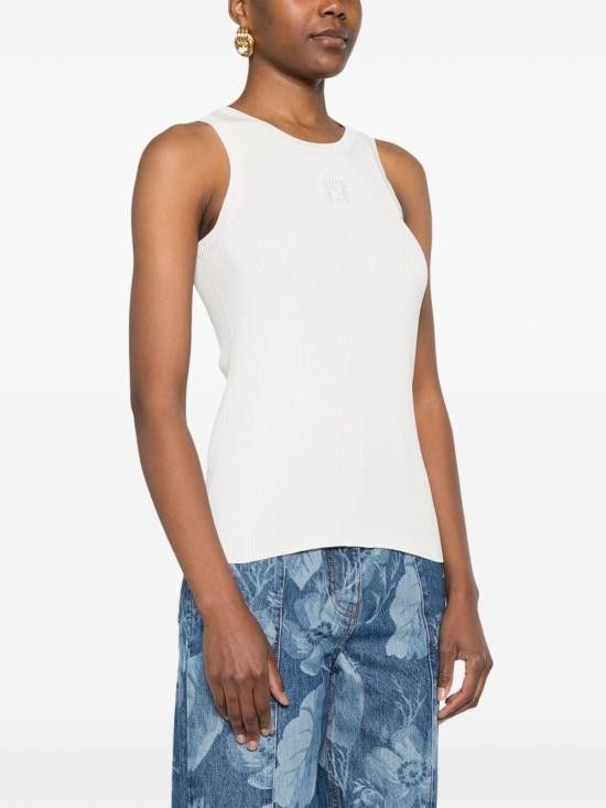 Fendi FENDI Women Sweater FZXD56 AUI4F08QQ White Size M / US 6-8 / IT 42-44 - 5 Thumbnail