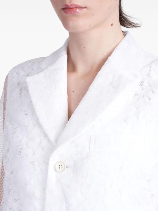 Comme des Garcons COMME DES GARCONS Women Jackets GOJ005 0511 White Size M / US 6-8 / IT 42-44 - 2 Thumbnail