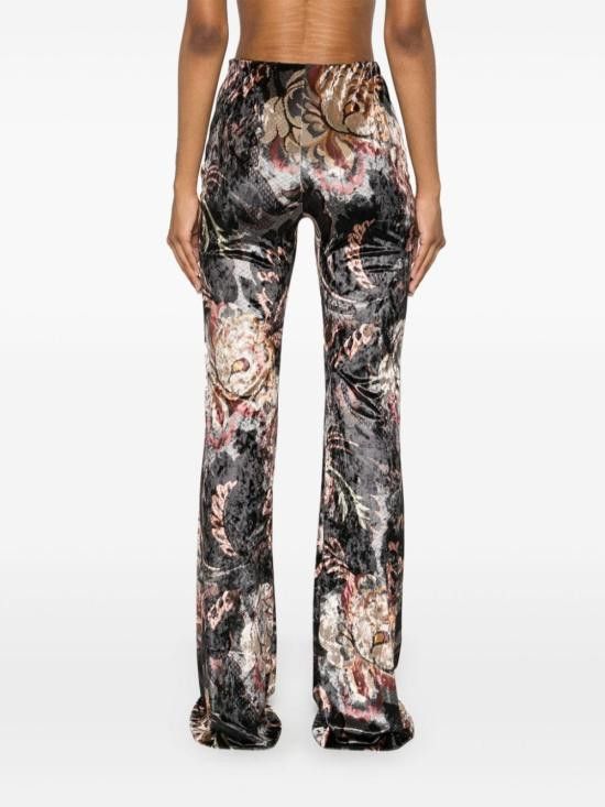 Etro ETRO Women Straight Pants WREA0026 99IAS19X0831 Black Size 30" / US 8 / IT 44 - 5 Thumbnail