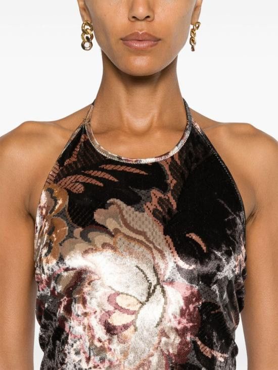 Etro ETRO Women Long Skirts WRHA0224 99IAS19X0831 Black Size S / US 4 / IT 40 - 5 Thumbnail