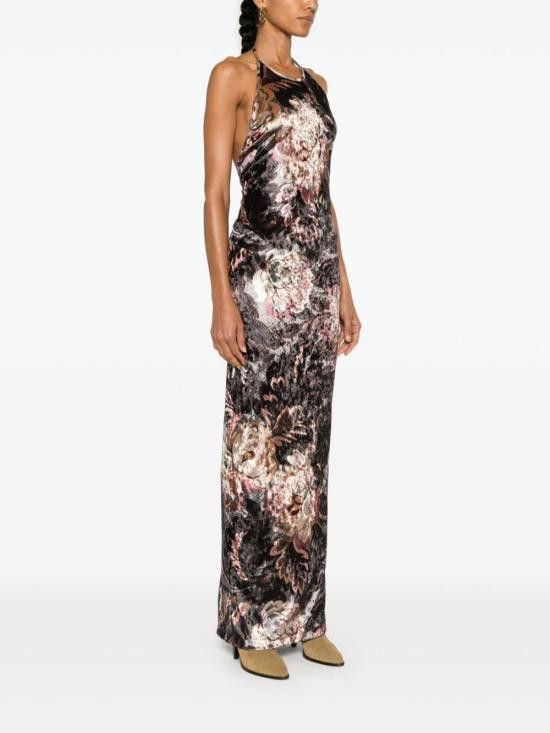 Etro ETRO Women Long Skirts WRHA0224 99IAS19X0831 Black Size S / US 4 / IT 40 - 3 Thumbnail