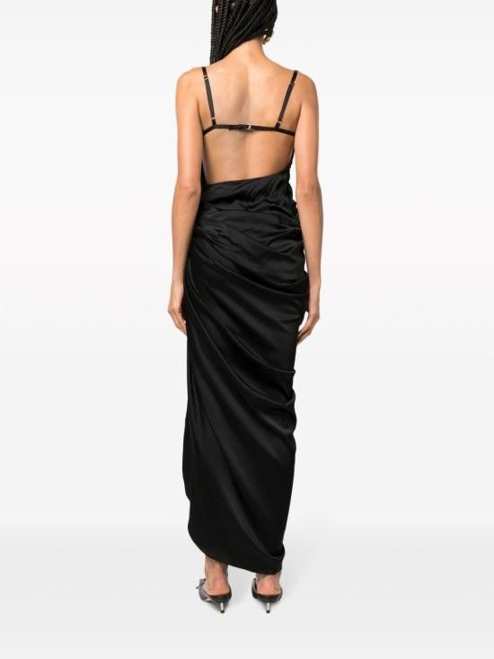 Jacquemus JACQUEMUS Women Long Skirts 233DR073 1495BLACK Black Size XS / US 0-2 / IT 36-38 - 2 Thumbnail