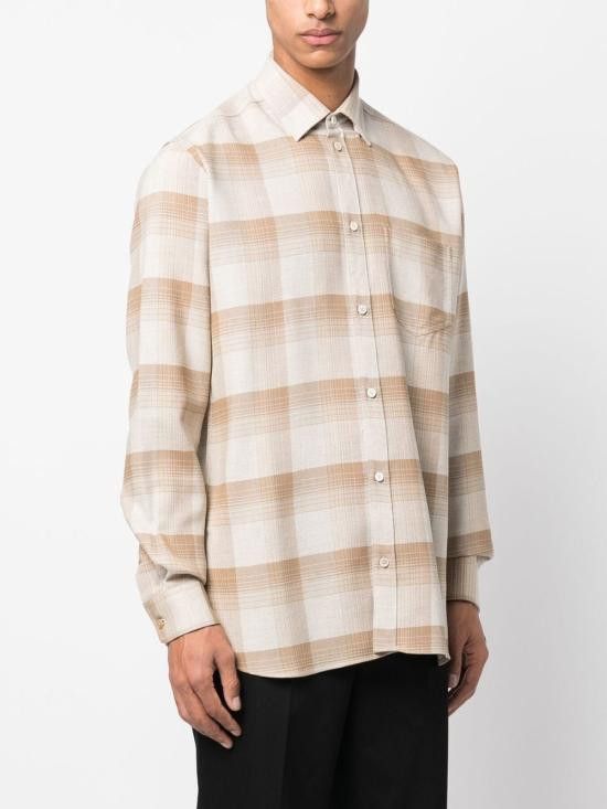 Golden Goose GOLDEN GOOSE Men Long Tops GMP01415 P00098482125 Beige Size US M / EU 48-50 / 2 - 3 Thumbnail