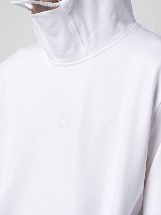 C.P. Company C.P. COMPANY Women Hoodies 14CMSS060A 006452M101 White Size XL / US 12-14 / IT 48-50 - 5 Thumbnail