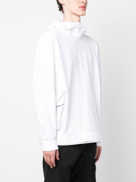 C.P. Company C.P. COMPANY Women Hoodies 14CMSS060A 006452M101 White Size XL / US 12-14 / IT 48-50 - 4 Thumbnail
