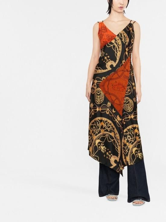 Marine Serre MARINE SERRE Women Long Skirts D183SS23WU WOVSE00100 Black Size S / US 4 / IT 40 - 2 Thumbnail