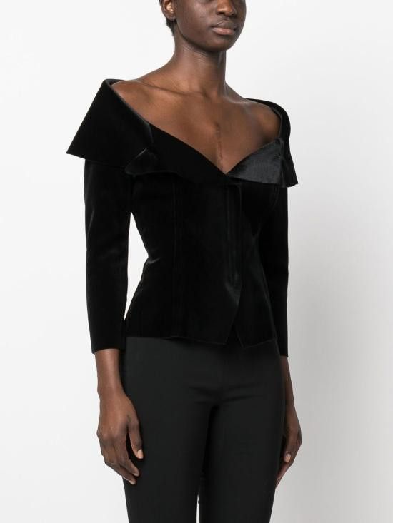 Norma Kamali NORMA KAMALI Women Jackets ST4224VE895 001 Black Size M / US 6-8 / IT 42-44 - 3 Thumbnail