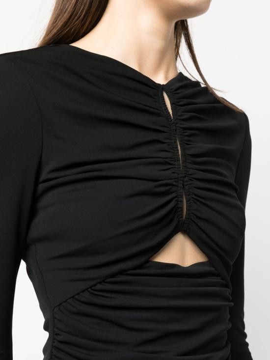 Roland Mouret ROLAND MOURET Women Long Skirts RMRS23033M BLACK Black Size XS / US 0-2 / IT 36-38 - 2 Thumbnail