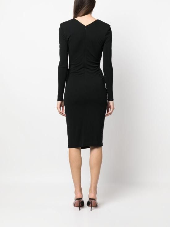 Roland Mouret ROLAND MOURET Women Long Skirts RMRS23033M BLACK Black Size XS / US 0-2 / IT 36-38 - 4 Thumbnail